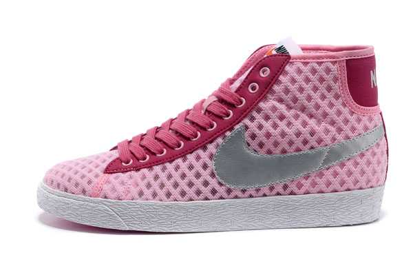 nike blazer high classic 2013 net high pink gray prix usine